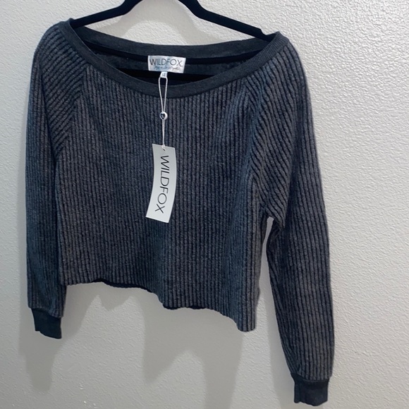 Wildfox Tops - NWT Wildfox Cozy Crop Top